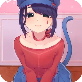 Telegram sticker ❤ Больше тут ➜ @Sempai_Stickers 💘