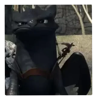 Telegram sticker 🤨 httyd / @XENKU7