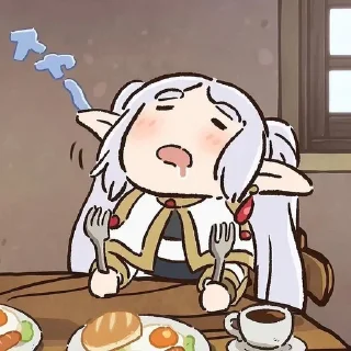 Video sticker ⭐️ Frieren Reactions by @UWUCHIHA099