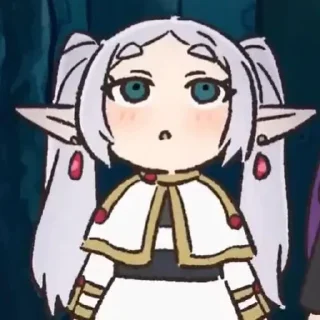 Telegram sticker ⭐️ Frieren Reactions by @UWUCHIHA099