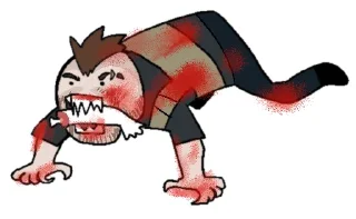 Video sticker 👹 челы какие-то @qsr000blinklas