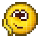 Video sticker 😊 Pixel face by @icesescook