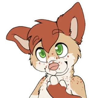 Telegram sticker 😊 Cub Stickies — @stckrRobot