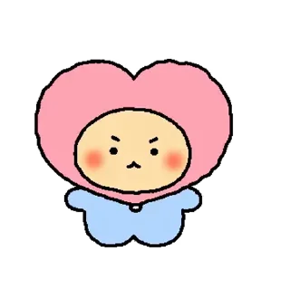 Video sticker ⭐ 아기 망그러진 곰 4 @manbull_sticker_bot