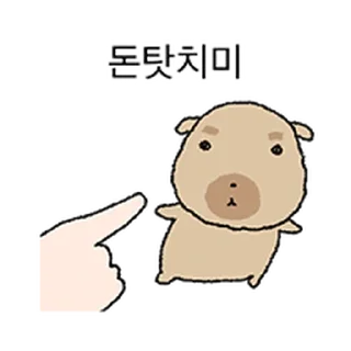 Sticker ⭐ 조구만 똥개 도룽이 3 @moe_sticker_bot