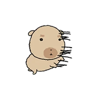 Telegram stiker ⭐ 조구만 똥개 도룽이 3 @moe_sticker_bot