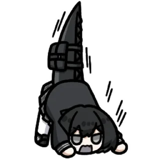 Video sticker 😤 打工鳄 @zhaxia_cn