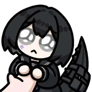 Video sticker 🤚 打工鳄 @zhaxia_cn