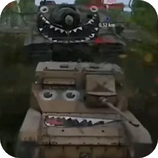 Video sticker 🥰 ATTACK THE D POINT!!!(War Thunder)