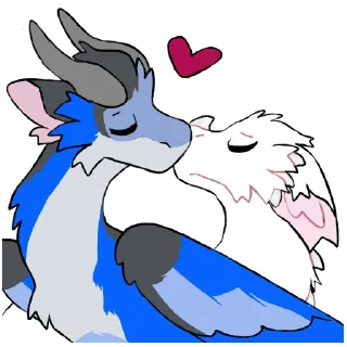 Telegram stiker 😚 Ezyl and Auri