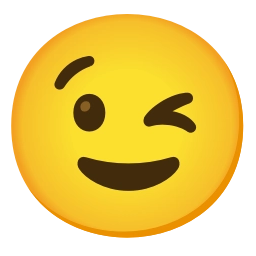 Sticker 😉 mautrix-telegram unicodemoji (1/19)