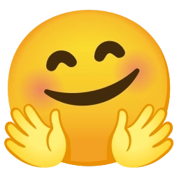 Sticker 🤗 mautrix-telegram unicodemoji (1/19)