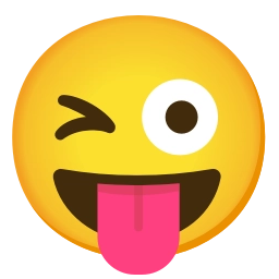 Sticker 😜 mautrix-telegram unicodemoji (1/19)