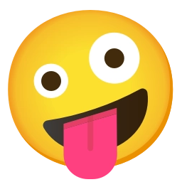 Sticker 🤪 mautrix-telegram unicodemoji (1/19)