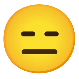 Sticker 😑 mautrix-telegram unicodemoji (1/19)