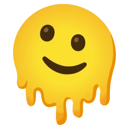 Sticker 🫠 mautrix-telegram unicodemoji (1/19)