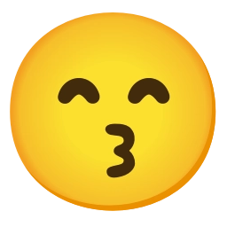 Sticker 😙 mautrix-telegram unicodemoji (1/19)