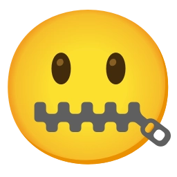 Sticker 🤐 mautrix-telegram unicodemoji (1/19)