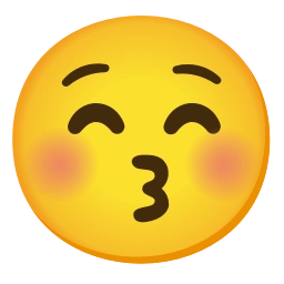 Sticker 😚 mautrix-telegram unicodemoji (1/19)