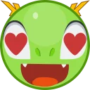 Telegram sticker 😍 Konquis Emoticons