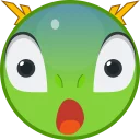 Telegram sticker 😨 Konquis Emoticons