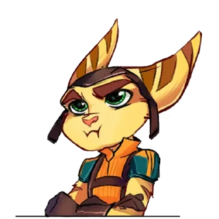 Telegram sticker 😡 Ratchet and Clank Out of Context