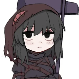 Telegram sticker 👄 Black Souls 2 | @Chat_Coloradoo