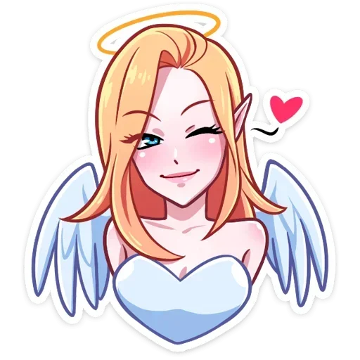 Telegram sticker 👼 @maymary :: @fStikBot