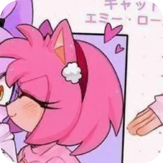 Telegram sticker 🐱 Эми 🩷