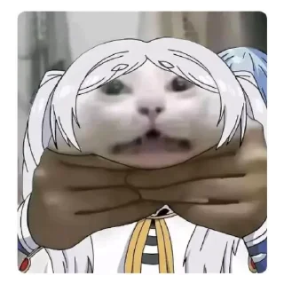 Telegram sticker 🫠 Miku uwu