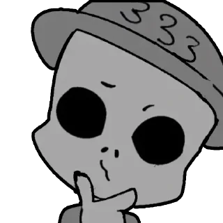 Telegram sticker 🤔 Drill srgnt grey | @scarlets