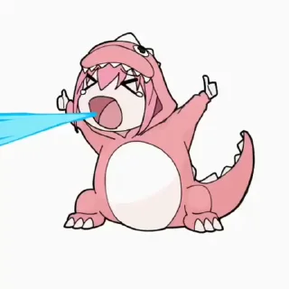 Telegram sticker 🦖 Bocchi the Rock! 🎸 (@TodorokiShouto)