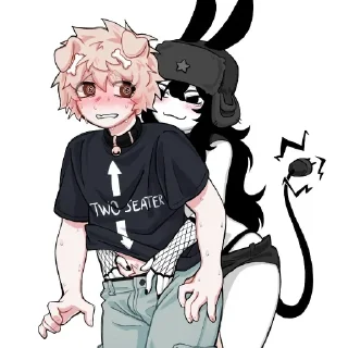 Telegram sticker 🐱 Больше тут ➜ @Sempai_Stickers 💘