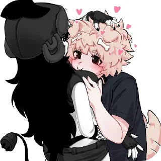 Telegram sticker 🎒 Больше тут ➜ @Sempai_Stickers 💘