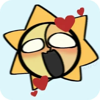Telegram sticker 😮 Солнышко
