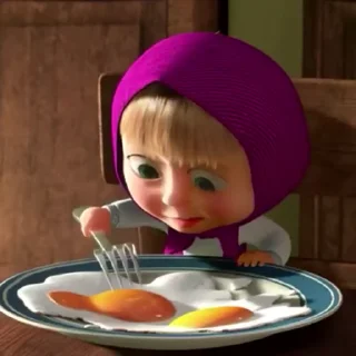 Video sticker 🤮 ‘Masha | @iStickerLand,