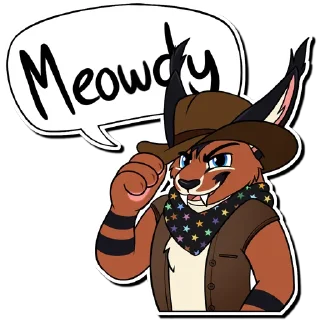 Video sticker 🤠 Cooper Caracal
