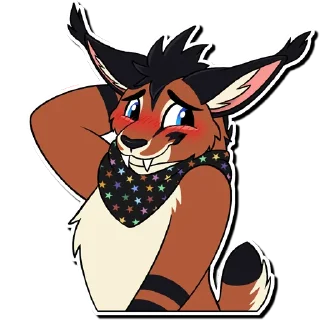 Telegram sticker 😳 Cooper Caracal