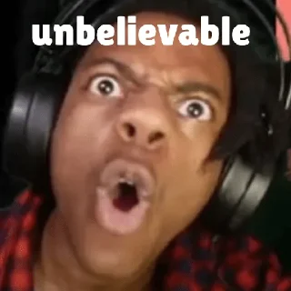 Video sticker 😱 itsishowspeed