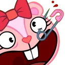 Telegram sticker 👁 Happy Tree Friends