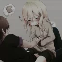 Telegram sticker 😳 Glitch Anime :: @anime_stickss