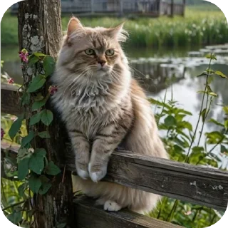 Telegram sticker 🐱 @Madre_Tierra_5D animales