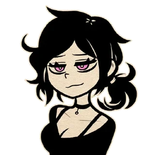 Телеграм стикер 😏 @kia_hmm is(not) a (fem)boy