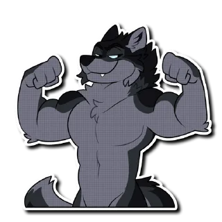 Telegram sticker 💪 Clint