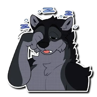 Telegram sticker 💤 Clint