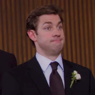 Telegram sticker 😐 The Office | @DL_Pack