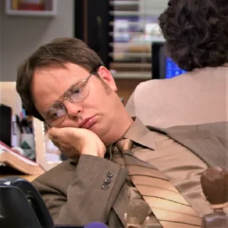 Telegram sticker 😕 The Office | @DL_Pack