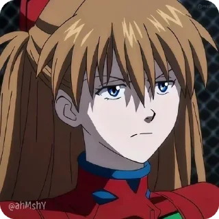 Telegram sticker 😡 - ᗷY @ahMshY 𓉮 . Evangelion
