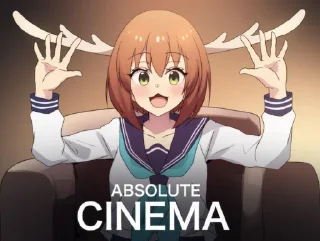 Telegram stiker 🤔 Absolute cinema