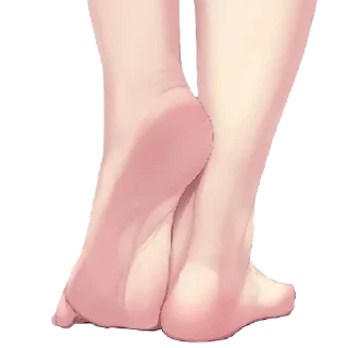 Telegram sticker 😍 Anime feet pack by @dumatmedia